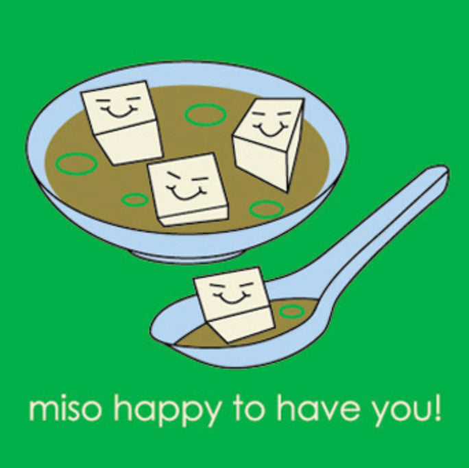 Miso Greeting Card