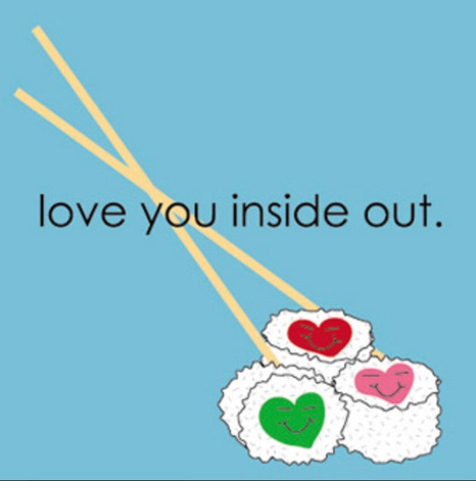 Inside Out Greeting Card