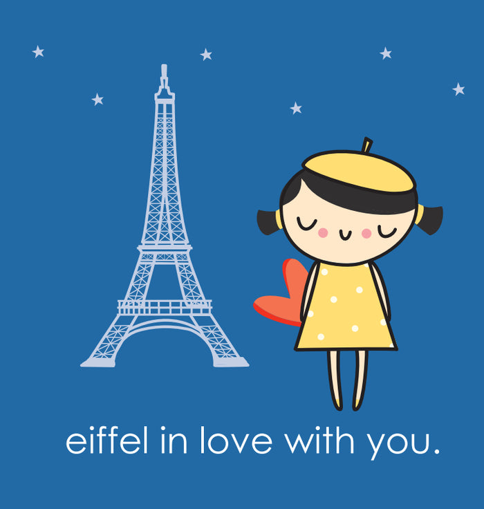 Eiffel Greeting Card